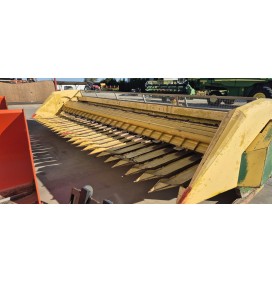 Cabezal usado de girasol con picador Cressoni 6m